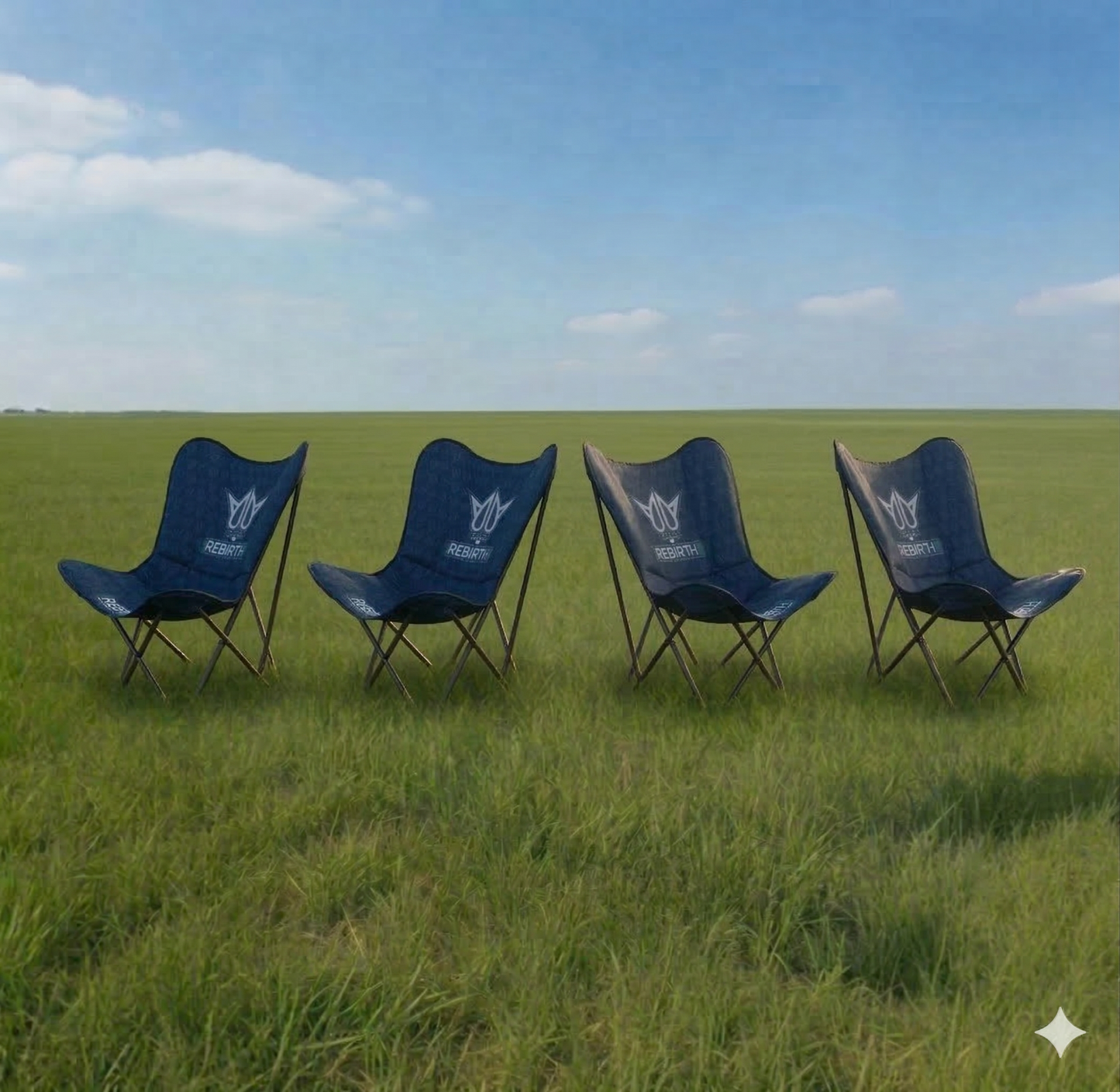 REBiRTH campingstoel 4-Pack