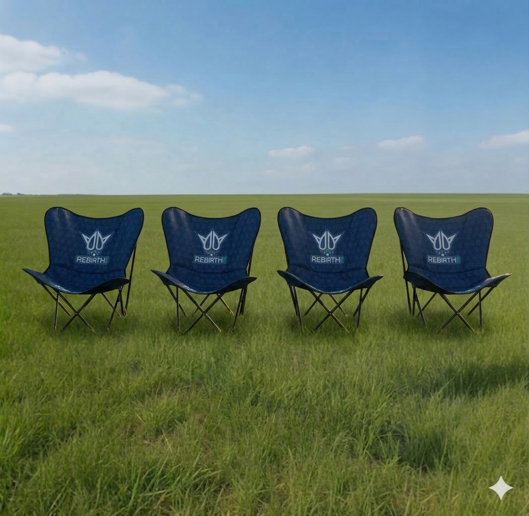 REBiRTH campingstoel 4-Pack